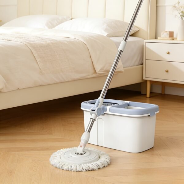 Quick Dry Lazy Spin Mop Set with Bucket