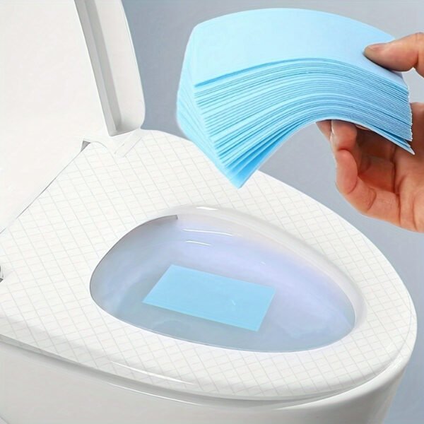 20PCS Toilet Cleaning Sheets Instant Dissolve Bathroom Cleaner