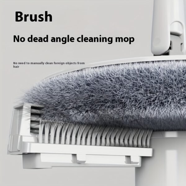 Lazy Mop Clean Dirty Separate Mop Hand Free Mop Household Mop with Bucket Flat Mop Rotating Mop