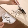 1 Set Mini Desktop Broom and Dustpan Set Small Broom Two-piece Set Keyboard Cleaning Brush