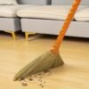 1pc Long Handle Green Grass Handmade Broom