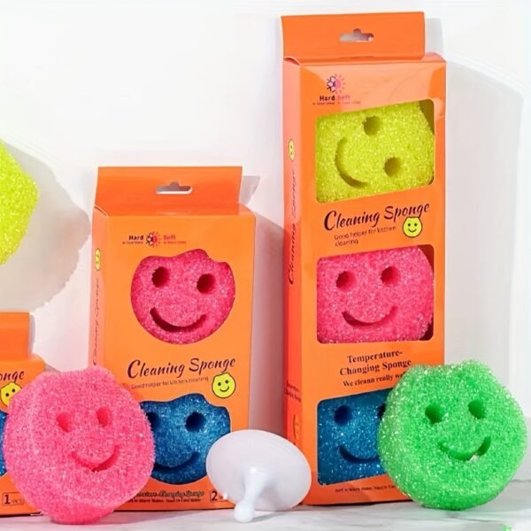 Kitchen Magic Sponge Brush Multi-Purpose Cleaning Scrubber