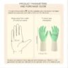 Dishwashing Cleaning Gloves Reusable Kitchen & Household Gloves (1 Pair)