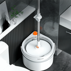 DualClean Wash & Dry Mop Self-Wringing Floor Cleaning Mop