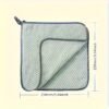 Oil-Absorbing Cleaning Cloths Multi-Purpose Square Wipes (Mixed Color)