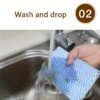 50PCS Thickened Dish Cleaning Cloth Roll