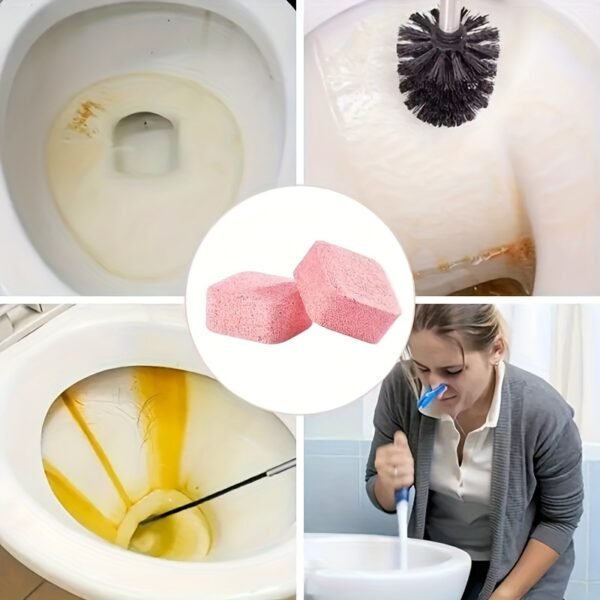 1pc Toilet Cleaning Tablets for Deep Cleaning And Removing Stains And Limescale