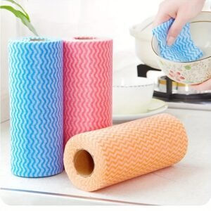 50PCS Thickened Dish Cleaning Cloth Roll