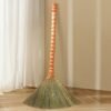 1pc Long Handle Green Grass Handmade Broom