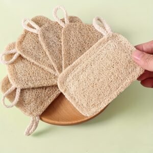 5PCS Natural Dish Cleaning Brushes Eco-Friendly Kitchen Scrub Set
