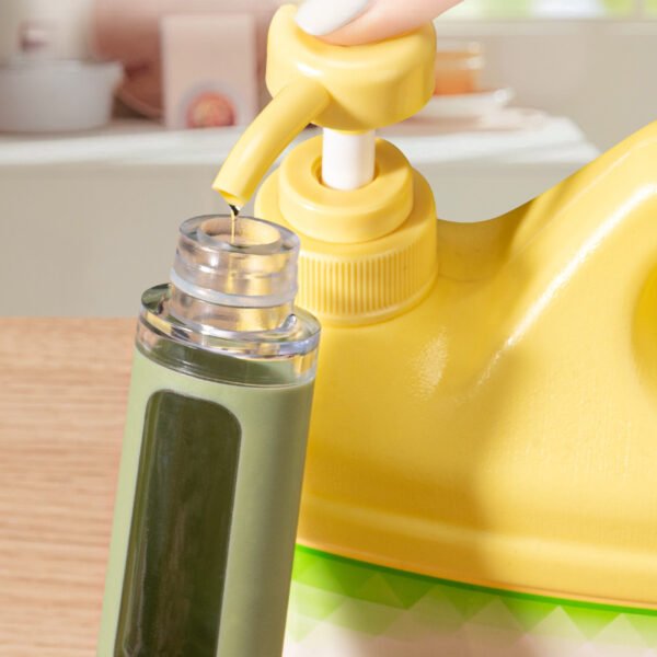 Ergonomic Dishwashing Brush with Soap Dispenser