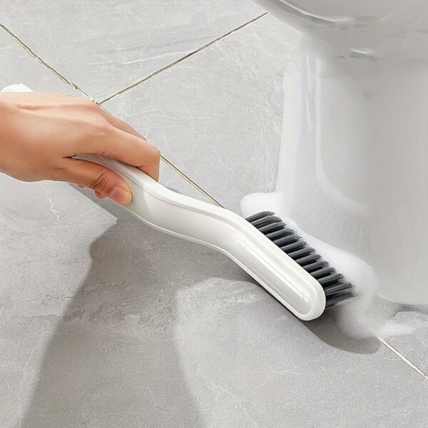 Multi-Function V-Shaped Gap Cleaning Brush 2-in-1 Floor & Detail Cleaner