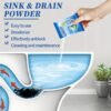 PowerFlow Drain Unclogging Powder Strong Pipe & Sink Blockage Remover