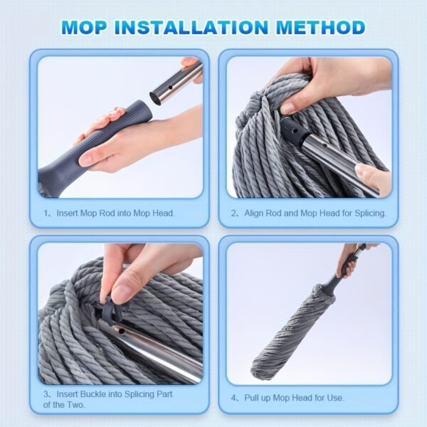 Joybos Self Wringing Mop for Floor Cleaning