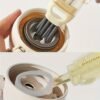 Cute Bear Multi-Function Cleaning Brush 4 Detachable Heads Cup Cleaner (1PC)