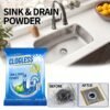 PowerFlow Drain Unclogging Powder Strong Pipe & Sink Blockage Remover