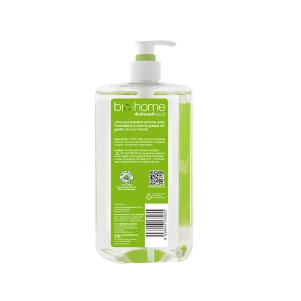 bio-home Dishwash Liquid Lemongrass & GreenTea 900ml