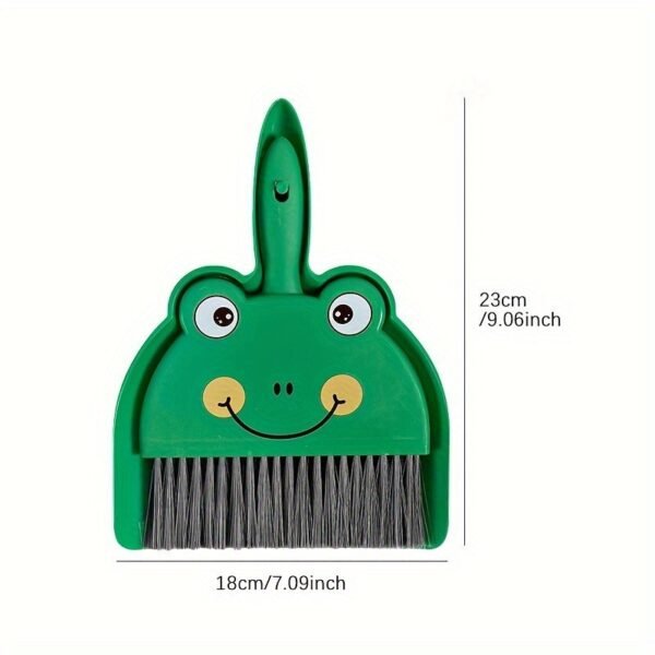 Cute Cartoon Dustpan & Broom Set Mini Household Cleaning Tool