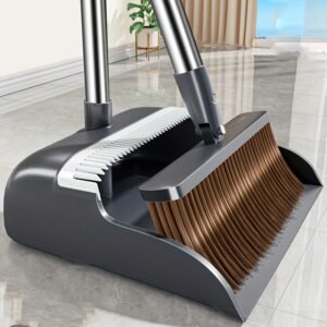 Classic Broom & Dustpan Set Everyday Household Cleaning Tool