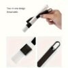 2-in-1 Window Groove Cleaning Brush with Dustpan