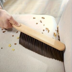 Premium Horsehair Broom with Wooden Handle High Quality Soft Sweep Brush