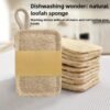 5PCS Natural Dish Cleaning Brushes Eco-Friendly Kitchen Scrub Set