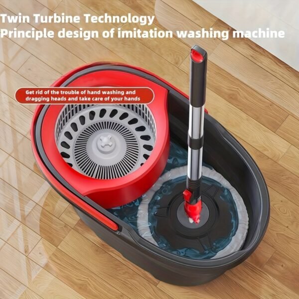 SmartClean One-Swipe Mop & Bucket Set