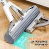 Durable Stainless Steel Handle Mop Strong & Long-Lasting Cleaning Tool