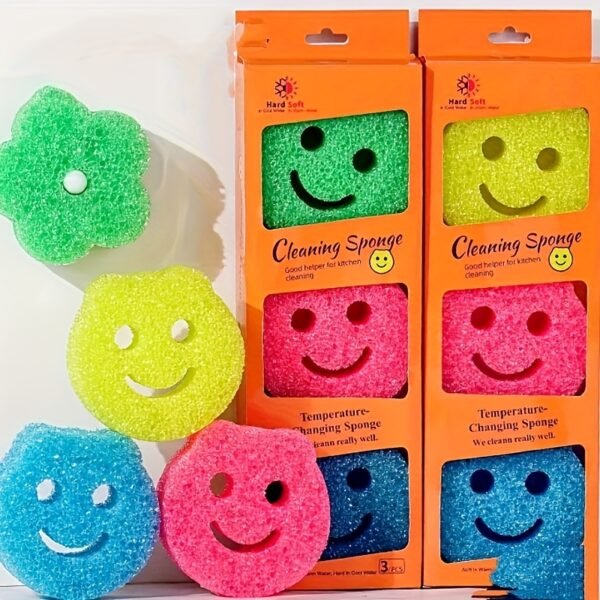 Kitchen Magic Sponge Brush Multi-Purpose Cleaning Scrubber