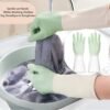 Dishwashing Cleaning Gloves Reusable Kitchen & Household Gloves (1 Pair)