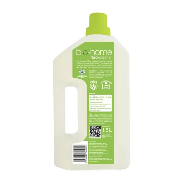 bio-home Floor Cleaner 1500ml Lemongrass & Green Tea Natural Formula