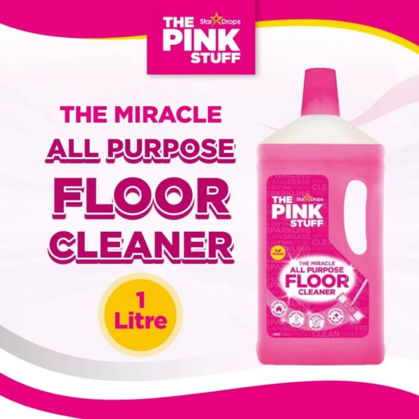 The Pink Stuff The Miracle All Purpose Floor Cleaner (1 Litre)