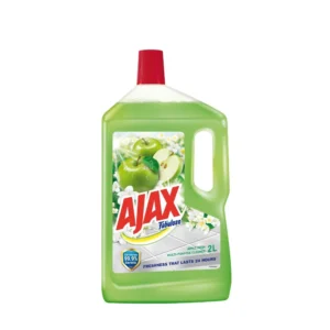 Ajax Fabuloso Apple Floor Cleaner 2L Multi-Purpose Eliminates 99.9% Bacteria