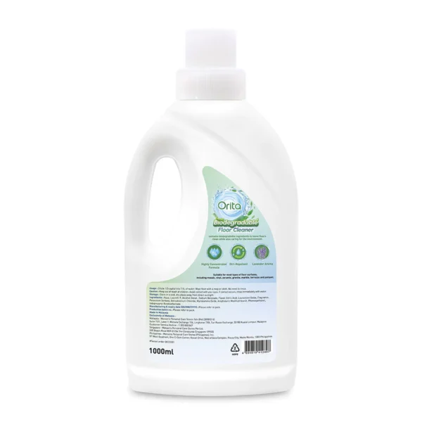 ORITA Floor Cleaner 1000ml Lavender Scent Everyday Cleaning Solution